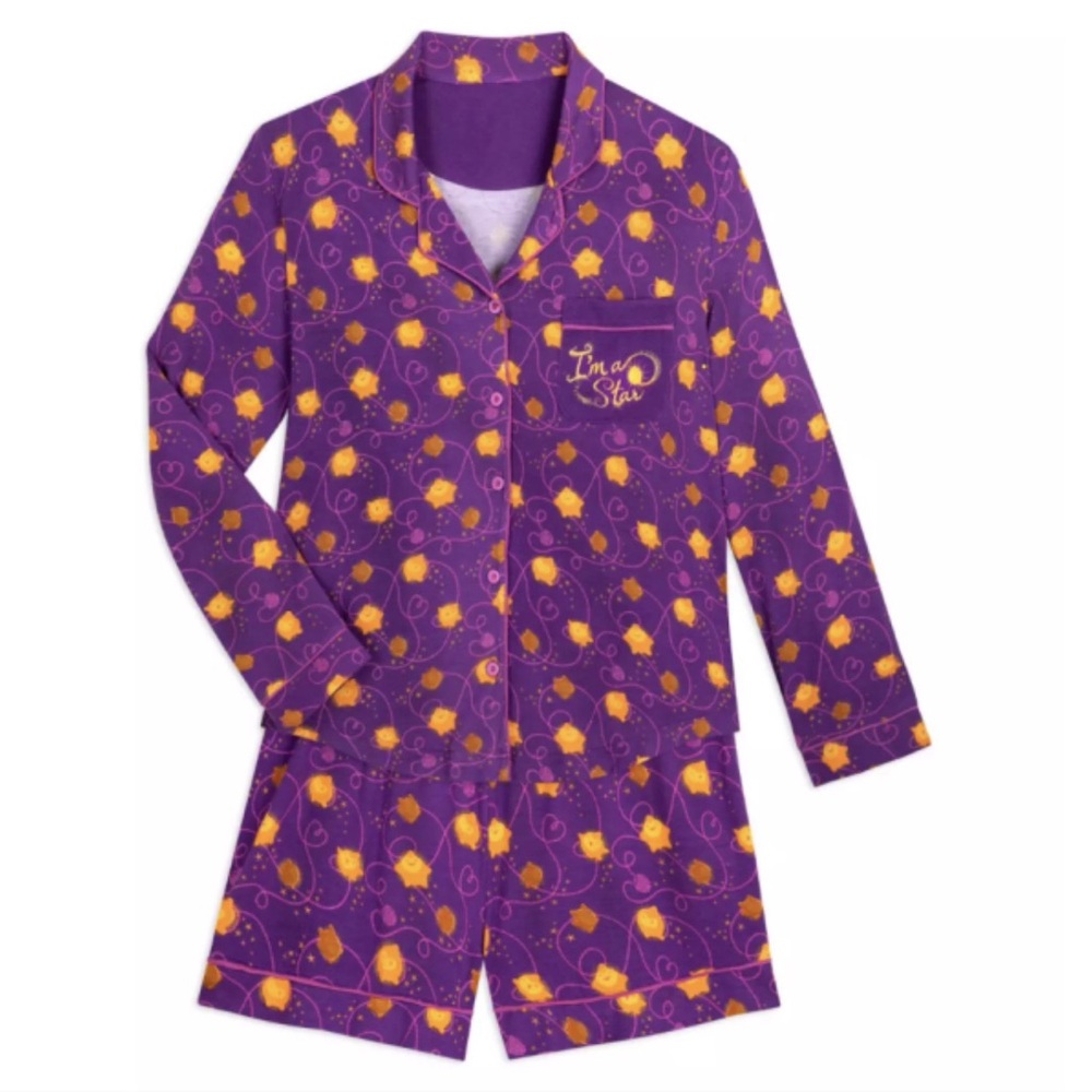Disney Purple and Orange Pajama Set